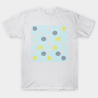 Waves And Swirls T-Shirt